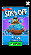 Super Gem Bundle advertisement featuring Impfinity