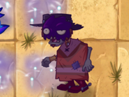 A poisoned Poncho Zombie