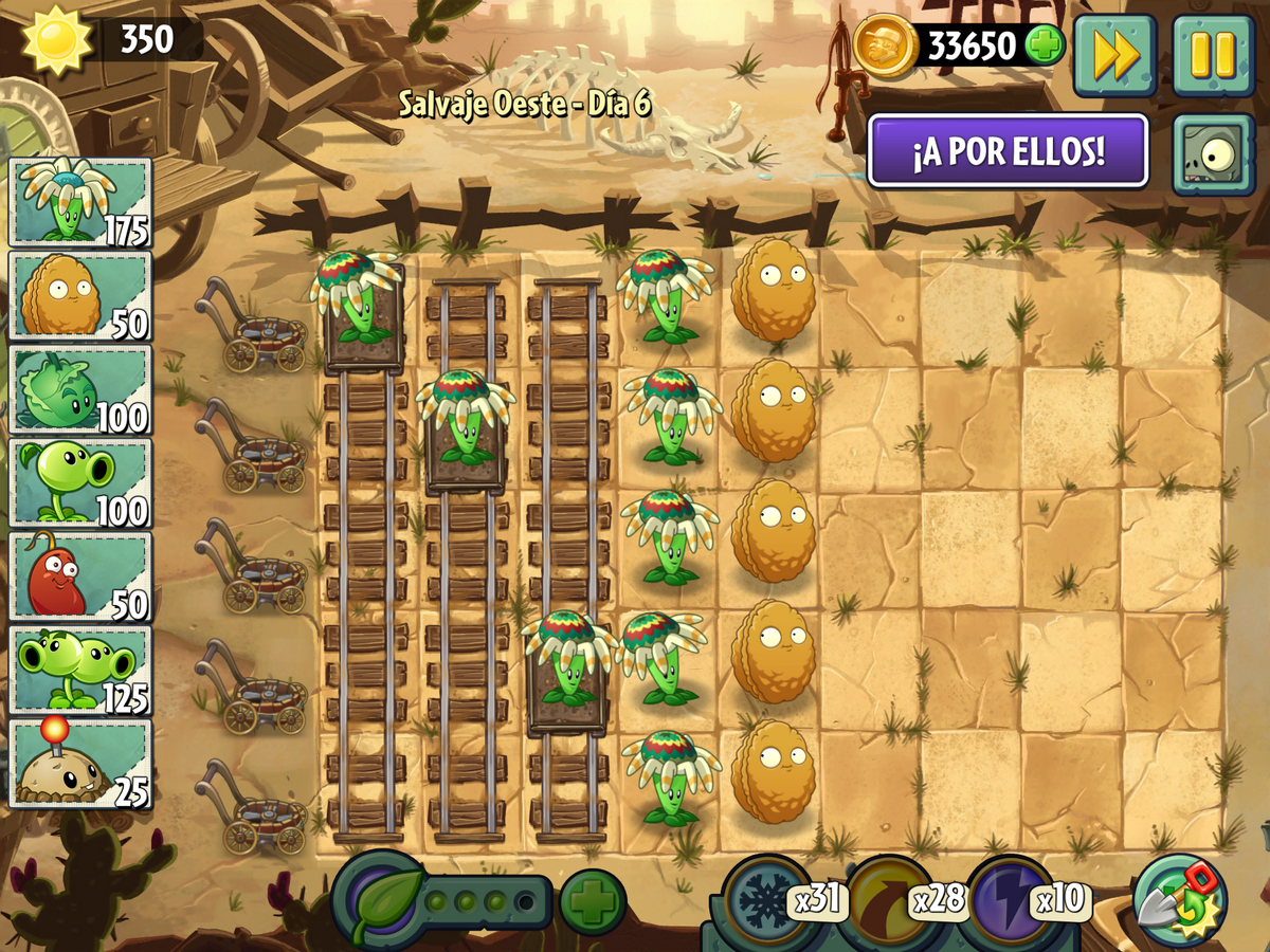 What are some useful and interesting PVZ2 (Plants vs Zombies 2