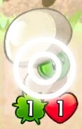 Button-Shroom with selection icon