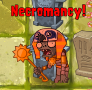 Ra Zombie rising from the grave (Necromancy)