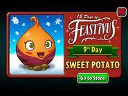 Sweet Potato in the 12 Days of Feastivus Advertisement