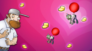 Crazy Dave in a Valentine's Day advertisement (App Store)
