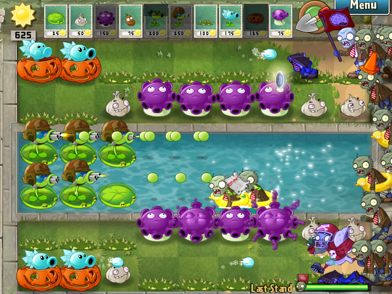 Plants vs Zombies GAME MOD Candy vs Zombies v.1.0 - download