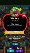 Wild Berry's statistics (pre 1.60.79)