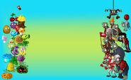 A wallpaper that includes Dancing Zombie