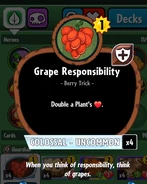 Grape Responsibility's statistics