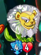 Dandy Lion King with the Strikethrough trait