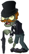 Gentleman Zombie PvZ2C HD