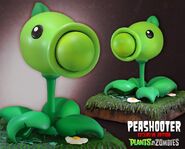 Gaming Heads Peashooter statue (Exclusive Edition)