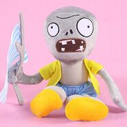 A Beach Flag Zombie plush