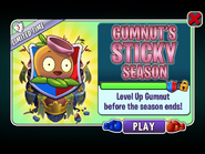 Gumnut in another advertisement for Gumnut's Sticky Season in Arena