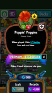 Poppin' Poppies' statistics