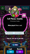 Cell Phone Zombie's statistics