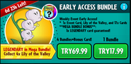 Lily of the Valley on the advertisement for the Early Access Bundle