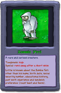 Zombie Yeti's Almanac Entry