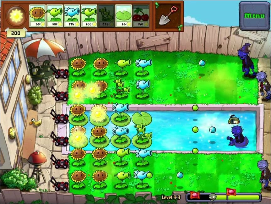 Level 3-2, Plants vs. Zombies Wiki