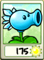 Snow Pea seed packet in the iPad version