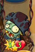 Swashbuckler Zombie with the Frenzy trait