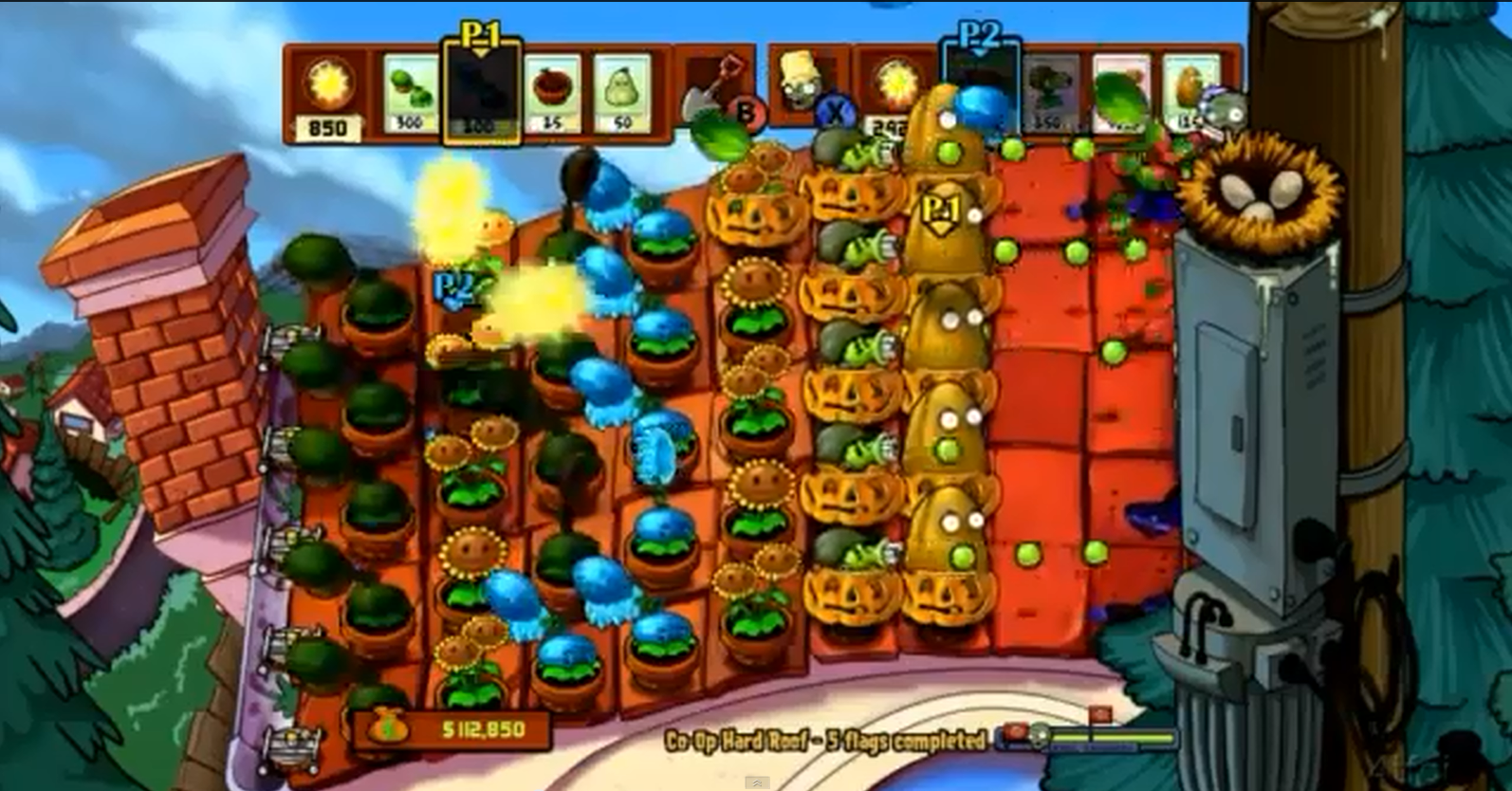 Co-op Mode, Plants vs. Zombies Wiki