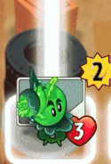 Cabbage-Pult being played and activating its ability (animated)