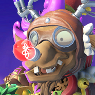 Festive Rider costume icon (note that the other Hover Goat-3000 costumes were accidentally rendered behind the Festive Rider)