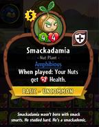 Smackadamia's statistics