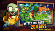 First Ad of Plants vs. Zombies 3 (Note: In the image you can see Puff-shroom, Sun-shroom and Melon-pult, including Crazy Dave's Beta Design)