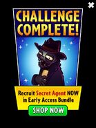 Secret Agent on the advertisement for the Early Access Bundle