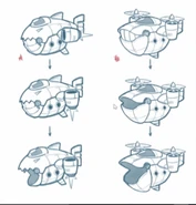 Transport Boat concept art