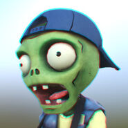 Rendered image of Paparazzi Zombie's model