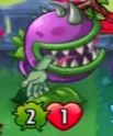 Chomper destroying a zombie