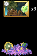 Obtaining Tomb Tangler's seed packets from a piñata