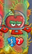 Apple Saucer with the Strikethrough trait