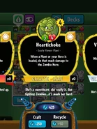 Heartichoke's statistics