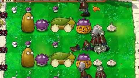 Plants vs Zombies - Survival Day Hard - No Sunflower