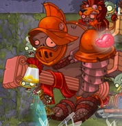 Boosted Gladiator Gargantuar (possible from Cardio Zombie)