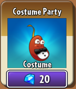 Chili Bean's costume in the new store