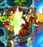 The net after Roman Imp landed