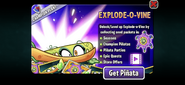 Explode-o-Vine in an advertisement (Champion Plant)