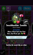 Swashbuckler Zombie's statistics before update 1.14.13