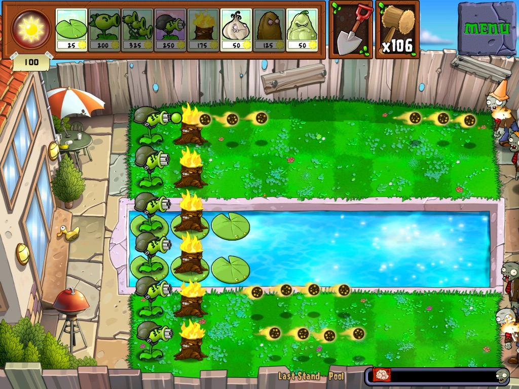 Last Stand (Plants vs. Zombies 2), Plants vs. Zombies Wiki