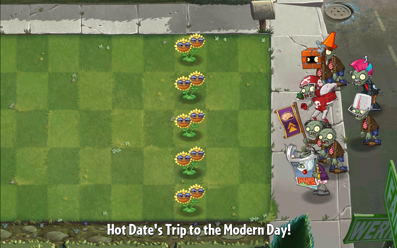 Modern Day - Day 32, Plants vs. Zombies Wiki