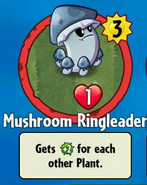 The player receiving Mushroom Ringleader from a Premium Pack