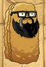 Tall-nut (beard and glasses)