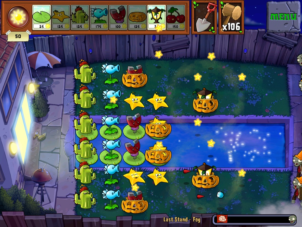 A Walkthrough and Player's Guide for Plants vs. Zombies