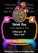 Shrink Ray's statistics