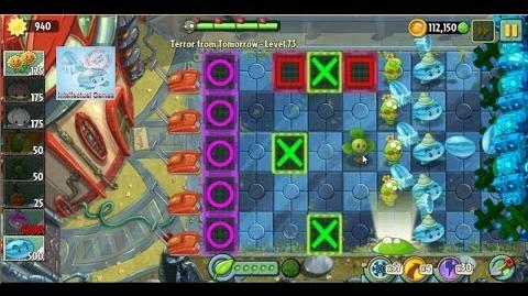 Blover&Spring Bean vs all Zombies in Terror from future - Plants vs Zombies 2