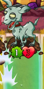 A Goat attacking (Plant Hero's point of view)