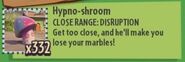 Hypno-shroom's stickerbook description in Garden Warfare 2